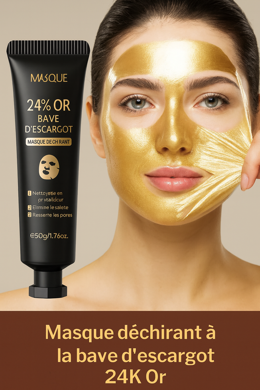 🌟Masque Visage 24K Or & Escargot – L’Élixir de Jeunesse 🌟